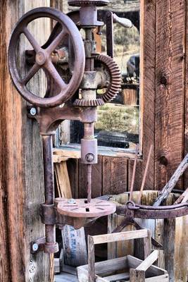 Book cover for An Antique Drill Press