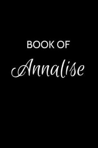 Cover of Book of Annalise