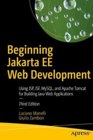 Cover of Beginning Jakarta EE Web Development