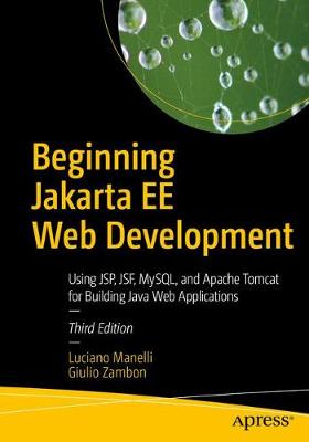 Book cover for Beginning Jakarta EE Web Development
