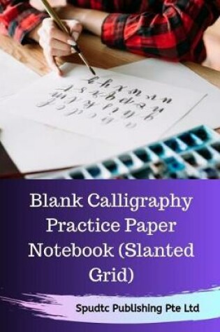 Cover of Blank Calligraphy Practice Paper Notebook (Slanted Grid)