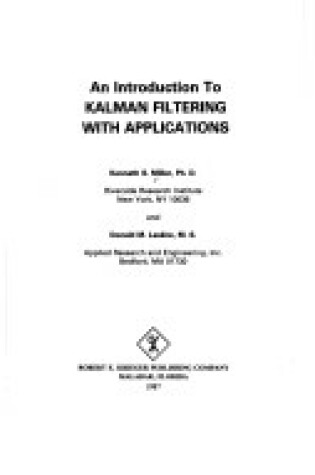 Cover of Introduction to Kalman Filtering with Applications