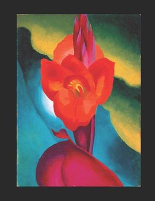 Book cover for Georgia O'Keeffe, Rote Canna Kalender