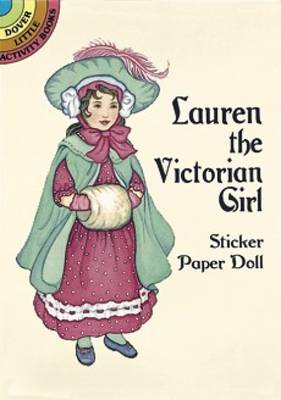 Book cover for Lauren the Victorian Girl Sticker Paper Doll