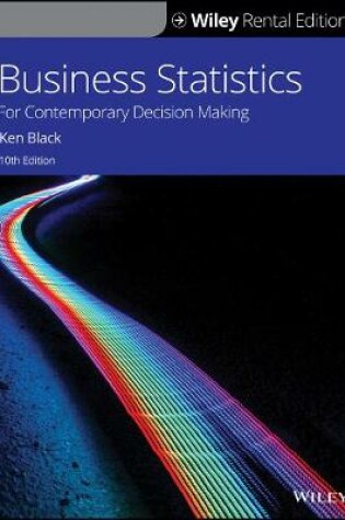 Cover of Business Statistics: For Contemporary Decision Making, Us Edition
