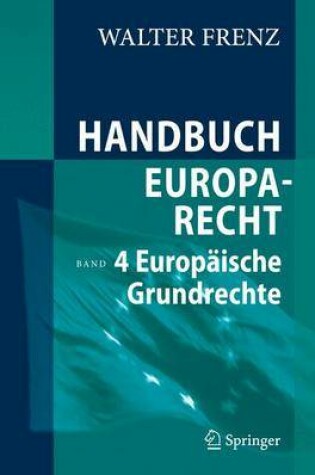 Cover of Handbuch Europarecht