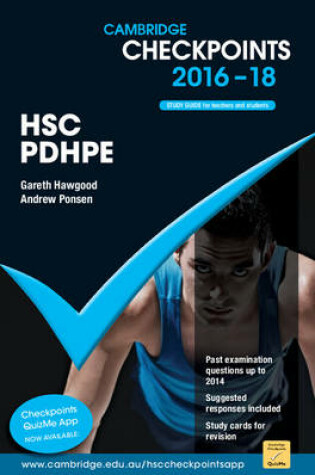 Cover of Cambridge Checkpoints HSC Personal Development, Health and Physical Education 2016-18