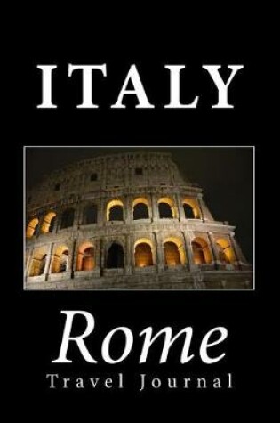 Cover of Rome Italy Travel Journal