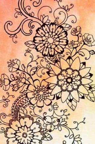 Cover of Beautiful Mendhi Flower Design 2016 Monthly Planner