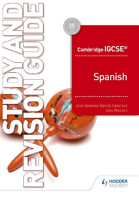 Book cover for Cambridge IGCSE™ Spanish Study and Revision Guide