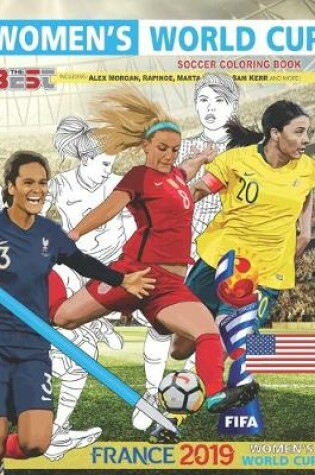 Cover of Women's World Cup Soccer 2019 Coloring Book