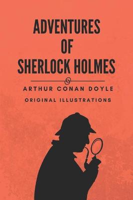 Book cover for Adventures of Sherlock Holmes