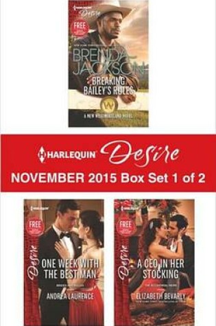 Cover of Harlequin Desire November 2015 - Box Set 1 of 2