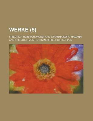 Book cover for Werke (5)