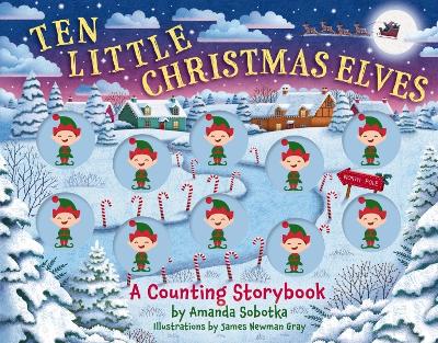 Book cover for Ten Little Christmas Elves