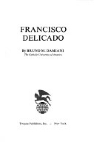 Cover of Francisco Delicado