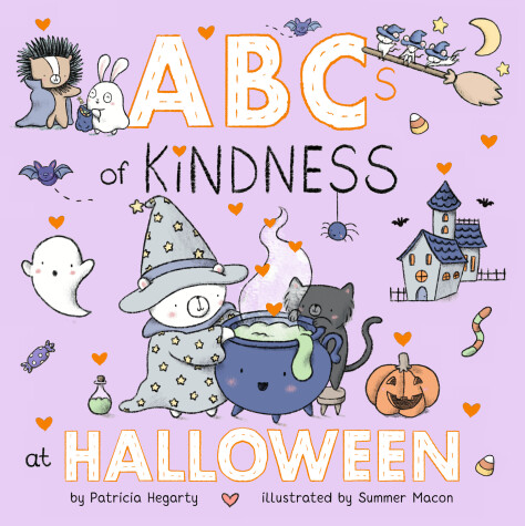 Book cover for ABCs of Kindness at Halloween