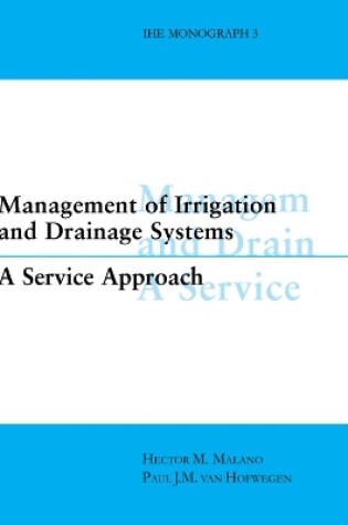 Cover of Management of Irrigation and Drainage Systems