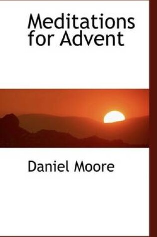 Cover of Meditations for Advent