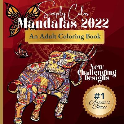 Book cover for Simply Color Mandalas 2022