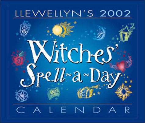 Book cover for Witches' Spell-a-day Calendar