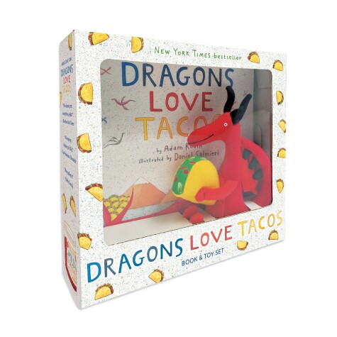 Book cover for Dragons Love Tacos Book and Toy Set