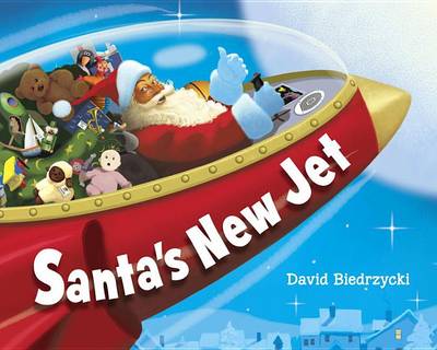 Book cover for Santa's New Jet