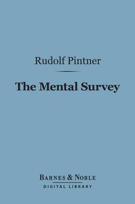 Book cover for The Mental Survey (Barnes & Noble Digital Library)