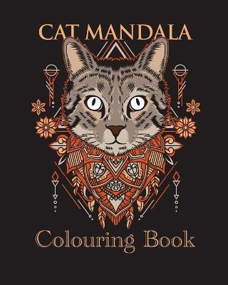 Book cover for Cat Mandala Colouring Book