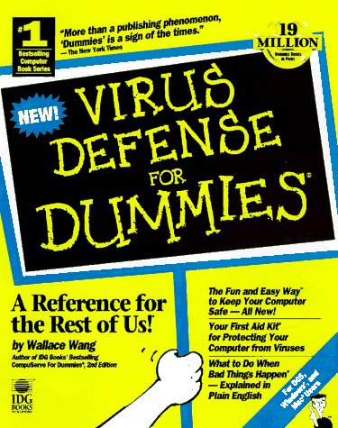 Book cover for Virus Defense For Dummies