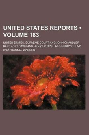 Cover of United States Reports (Volume 183)