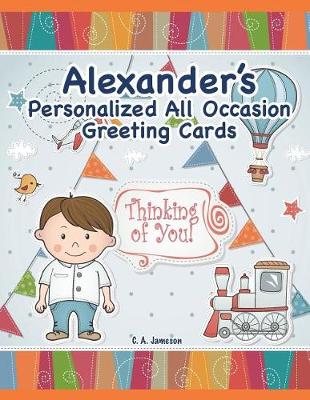 Cover of Alexander's Personalized All Occasion Greeting Cards