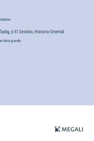 Cover of Zadig, � El Destino, Historia Oriental