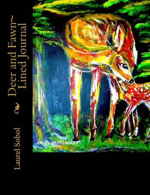 Cover of Deer and Fawn Lined Journal