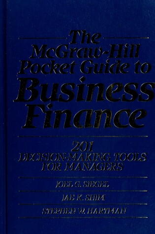 Cover of Mcgraw-Hill Pocket Guide to Business Finance: 201 Decision-Making Tools for Managers