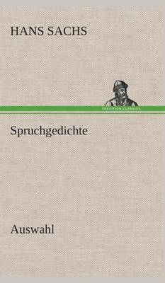 Book cover for Spruchgedichte