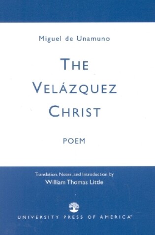 Cover of The Velazquez Christ