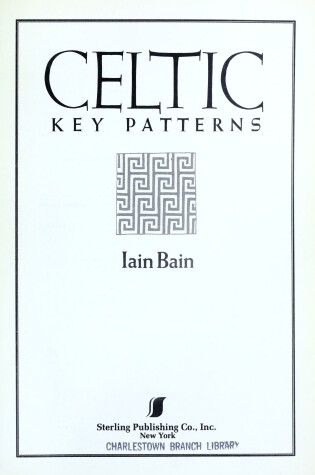 Cover of Celtic Key Patterns