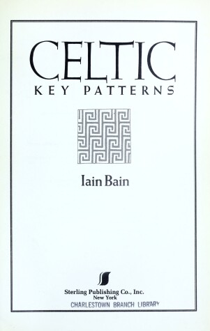 Book cover for Celtic Key Patterns