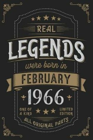 Cover of Real Legendes were born in February 1966