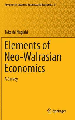 Book cover for Elements of Neo-Walrasian Economics