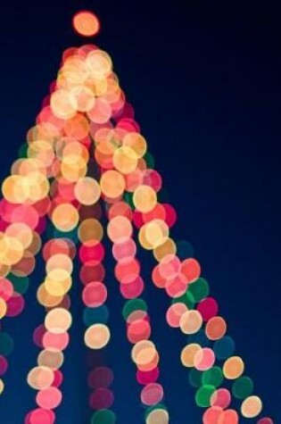 Cover of Blurred Christmas Tree of Lights