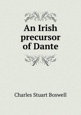 Book cover for An Irish precursor of Dante