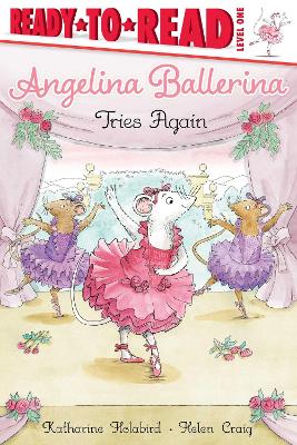 Book cover for Angelina Ballerina Tries Again