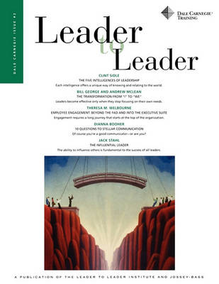 Cover of Leader to Leader