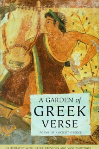 Cover of A Garden of Greek Verse