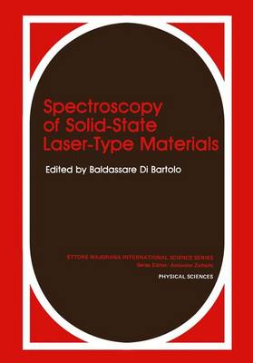 Cover of Spectroscopy of Solid-State Laser-Type Materials