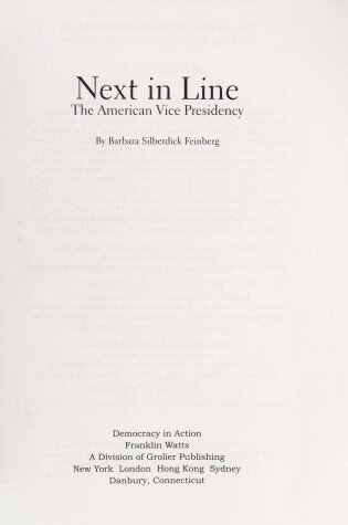 Cover of Next in Line