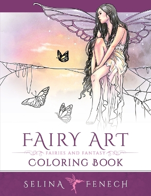Book cover for Fairy Art Coloring Book