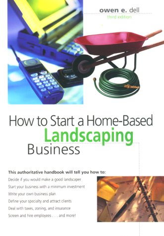 Book cover for How to Start a Home-Based Landscaping Business